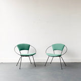 Pair of Raymond Loewy Hoop Chairs