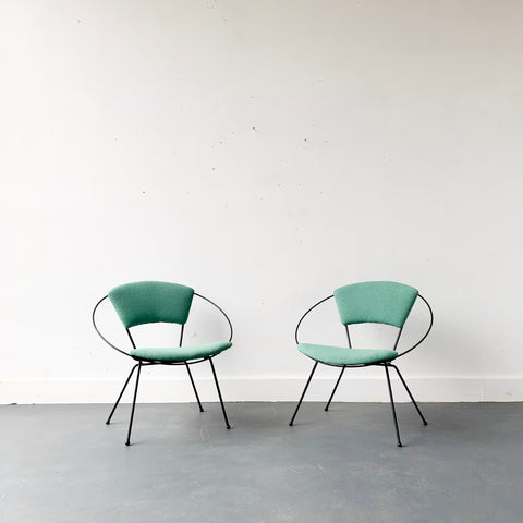 Pair of Raymond Loewy Hoop Chairs