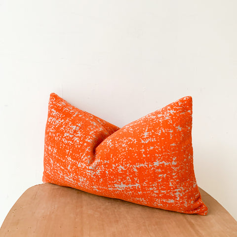 Vibrant Orange Pillow