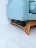 Mid Century Kroehler Sofa w/ New Upholstery