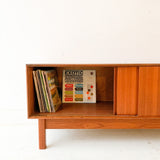 Mid Century Modern Teak Media Cabinet