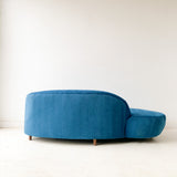 Vintage “Cloud” Style Sofa with New Upholstery