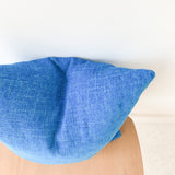 Electric Blue Pillow