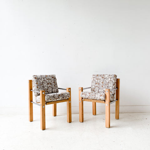 Pair of Vintage Sling Chairs