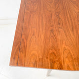 Mid Century Modern Broyhill Walnut Dining Table with 1 Leaf