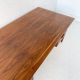 Mid Century Modern Walnut Executive Desk