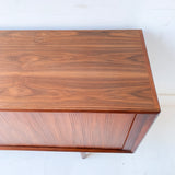 Mid Century Danish Walnut Credenza by Svend Aage Larsen for Faarup
