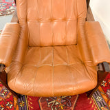 Mid Century Modern Lounge Chair and Ottoman by Percival Lafer