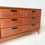 Mid Century Modern Diamond Front Dresser