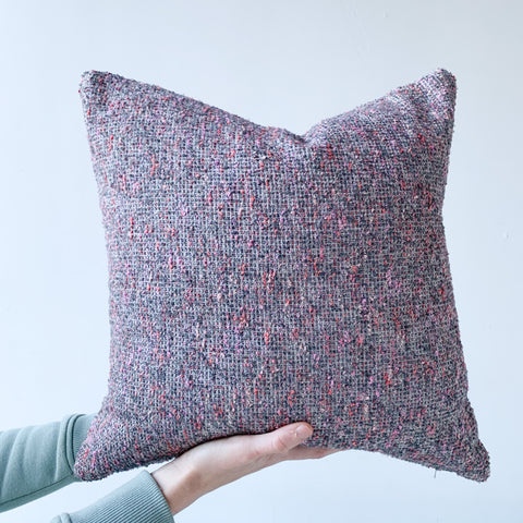 Purple/Grey Pillow