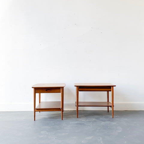 Pair of End Tables by Henredon