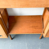 Danish Teak 3 Bay Wall Unit