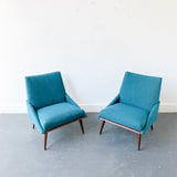 Pair of Mid Century Modern Lounge Chairs by Kroehler