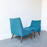 Pair of Mid Century Modern Lounge Chairs by Kroehler