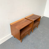 Pair of Mid Century Modern Broyhill Sculptra Nightstands