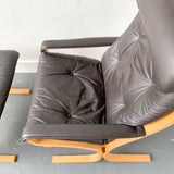 Siesta Chair and Ottoman by Ingram Relling for Westnofa