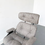 Mid Century Modern Plycraft Lounge Chair and Ottoman