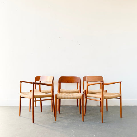 Set of 6 Niels Moller Dining Chairs