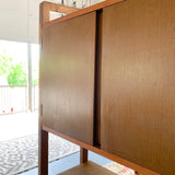 Mid Century 3 Bay Wall Unit