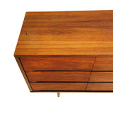 Cherry Nine Drawer Dresser