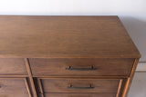 Mid Century 9 Drawer Dresser