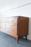 Mid Century Modern 9 Drawer Dresser