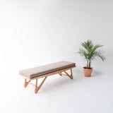 Mid Century Pearsall/Kroehler Style Bench