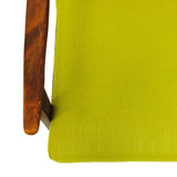 Italian Chartreuse Lounge Chair