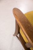 Mid Century Short Back Lounge Chair