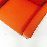 Mid Century Orange Lounge Chair