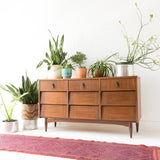 Mid Century Louvered Front Dresser