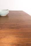 Mid Century Walnut Dining Table with 1 Leaf