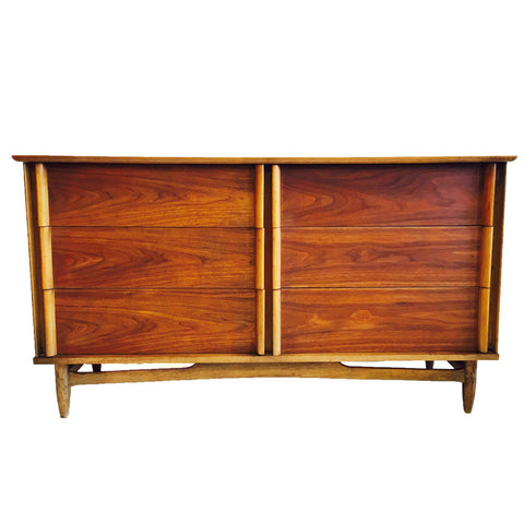 Mid Century Walnut Credenza