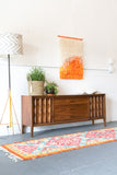 Mid Century Walnut Sculpted Sideboard