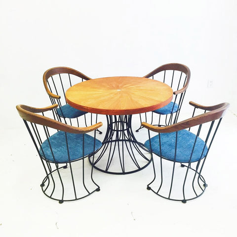 Wrought Iron Dining Set