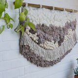 Large Neutral Woven Wall Hanging