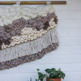 Large Neutral Woven Wall Hanging