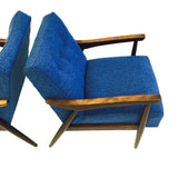 Pair Mid Century Lounge Chairs