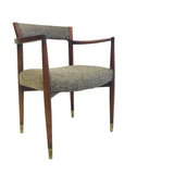 Pair of Beige/Brown Occasional Chairs