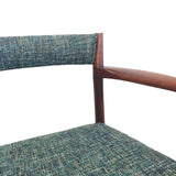 Pair of Mid Century Teal Occasional Chairs