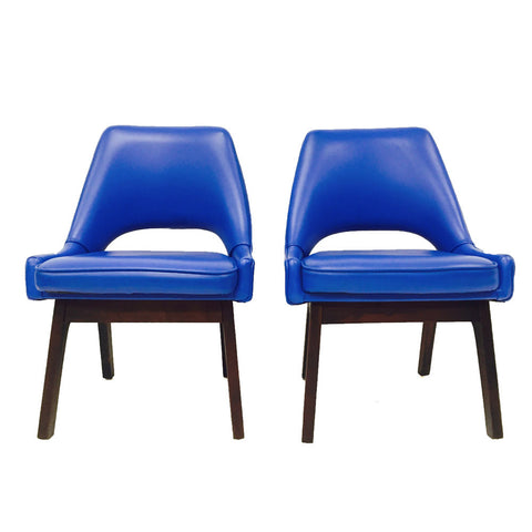 Pair of Blue Occasional Chairs