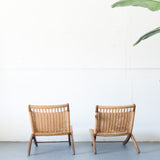 Pair of Woven Rope Chairs