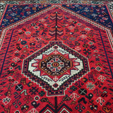 Qashqai Shiraz Rug with 1 Medallion