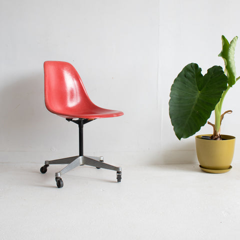 Herman Miller Swivel Chair - Red