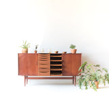 Mid Century Teak Sideboard by Rosengren Hansen