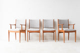 Set of 4 Teak Dining Chairs