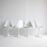 Set of Eero Saarinen Style Tulip Chairs