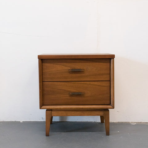 Single Walnut Nightstand