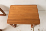 Solid Teak Coffee and End Table Set