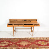 Peter Lovig Nielsen Flip Top Teak Desk